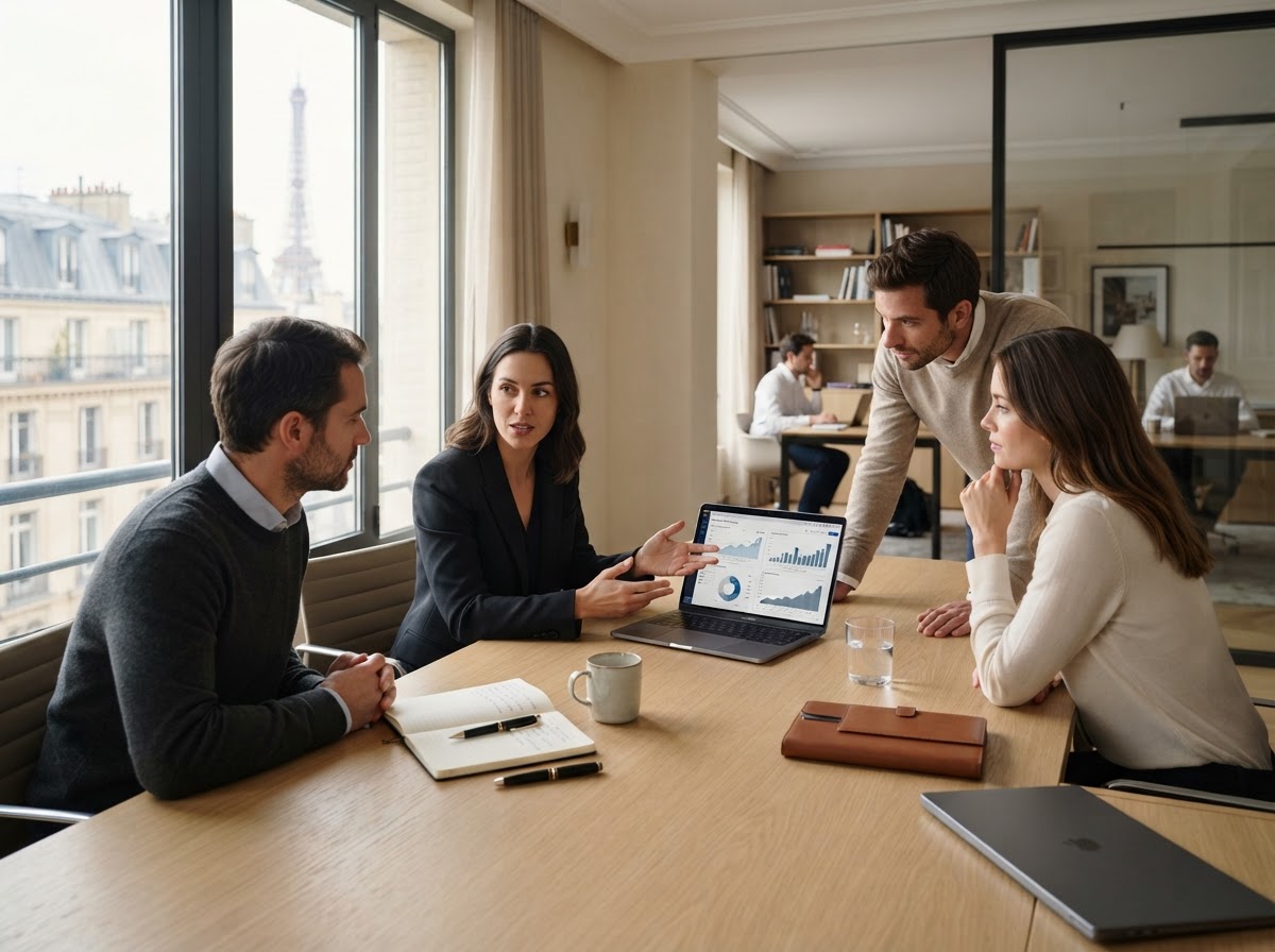AiTradeFrance — tableau de bord consolidant plusieurs plateformes d'investissement